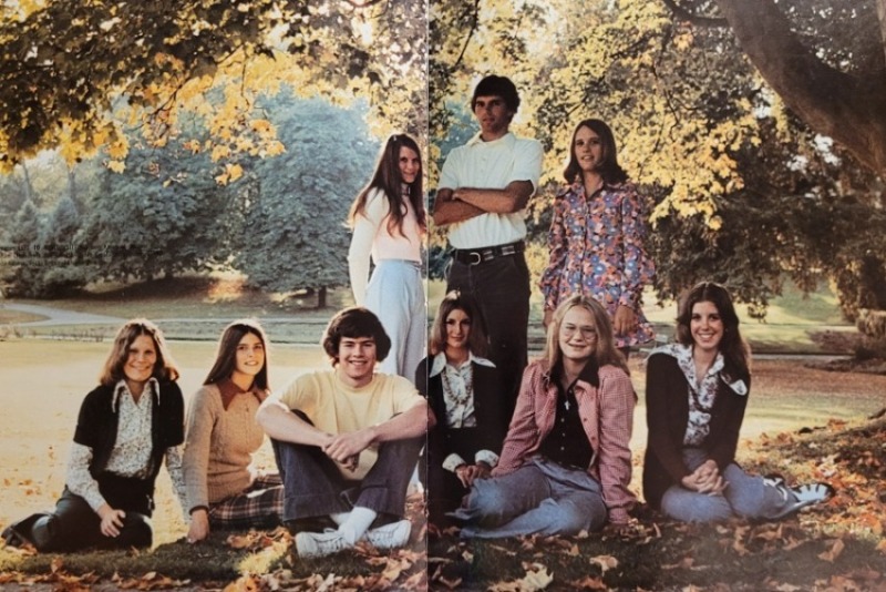 Senior Class Officers - 1974