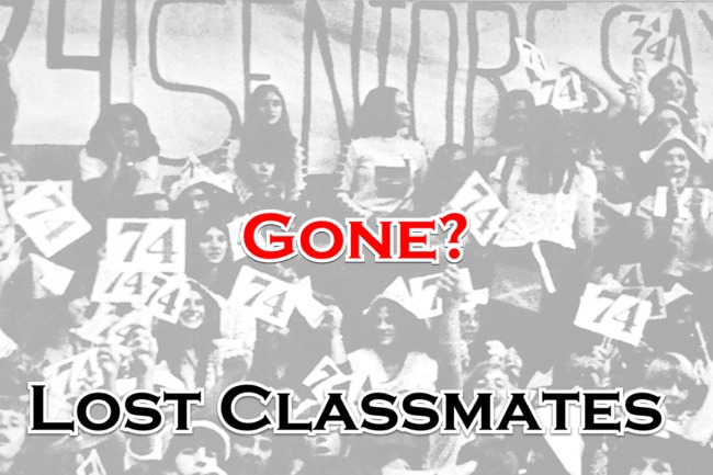 Help Us Find These Lost Classmates from Wilson Class of 1974
